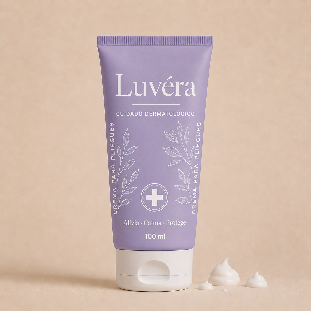 "Crema que alivia, calma y protege los pliegues de tu piel"